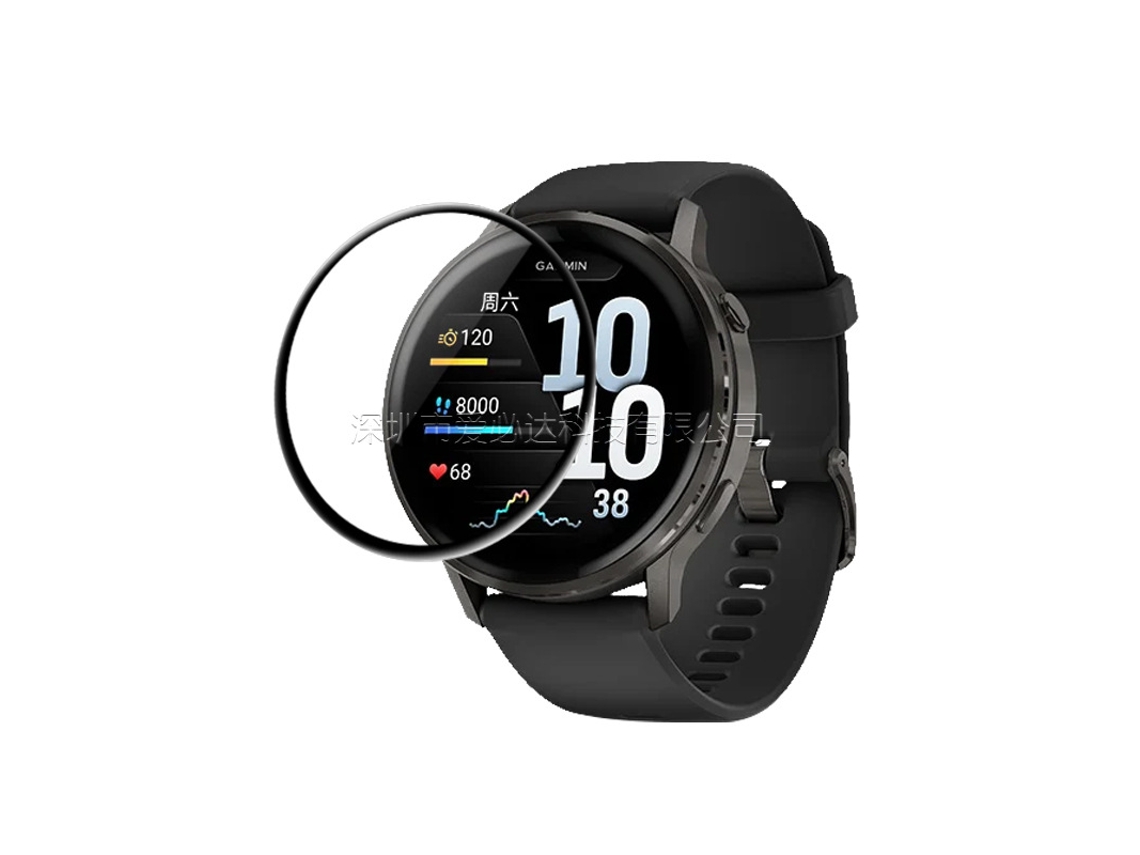 A Membrana É Adequada Para Protetores De Tela De Vidro Temperado.garmin Venu 4 45mm, Película De Hidrogel Com Proteção Contra Luz Azul E Embalagem.