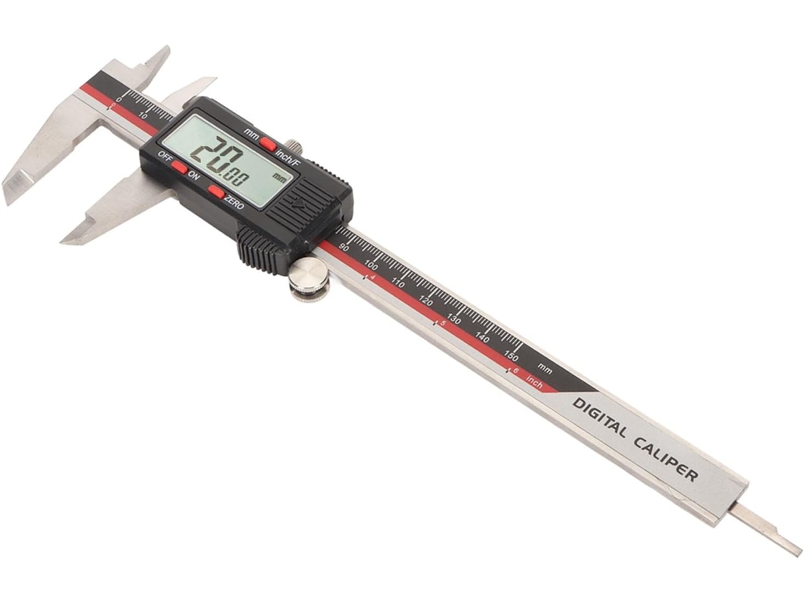 Paquímetro Digital Com Tela Lcd Grande De 0 A 150 Mm Para Artesanato.