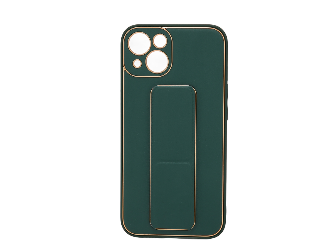 Capa LAXISCREED Iphone 13 Metal Couro Resistente