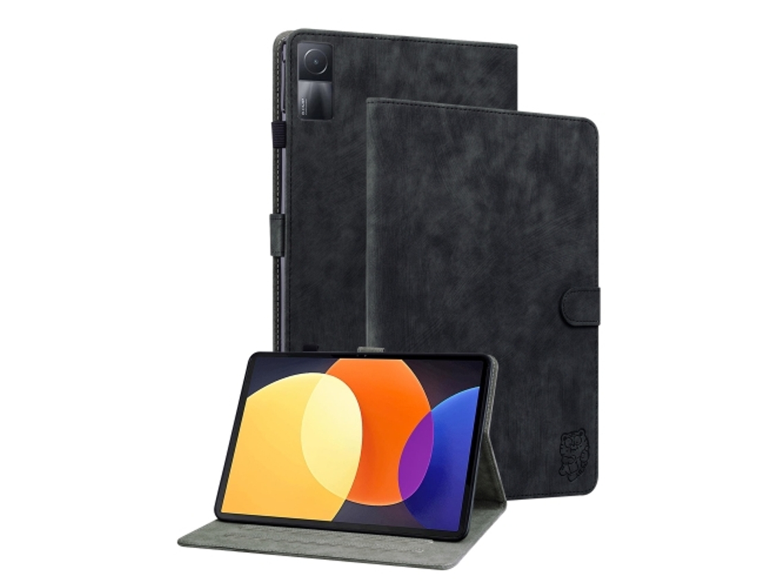 Capa YUYSAN Xiaomi Redmi Pad 5G Tiger Pattern Flip (Preto)