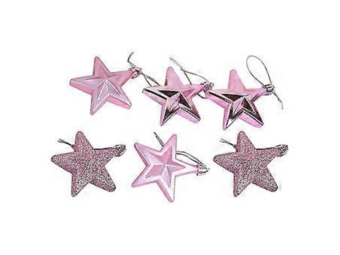 Estrela De Natal Para Árvore Com 7 Cm