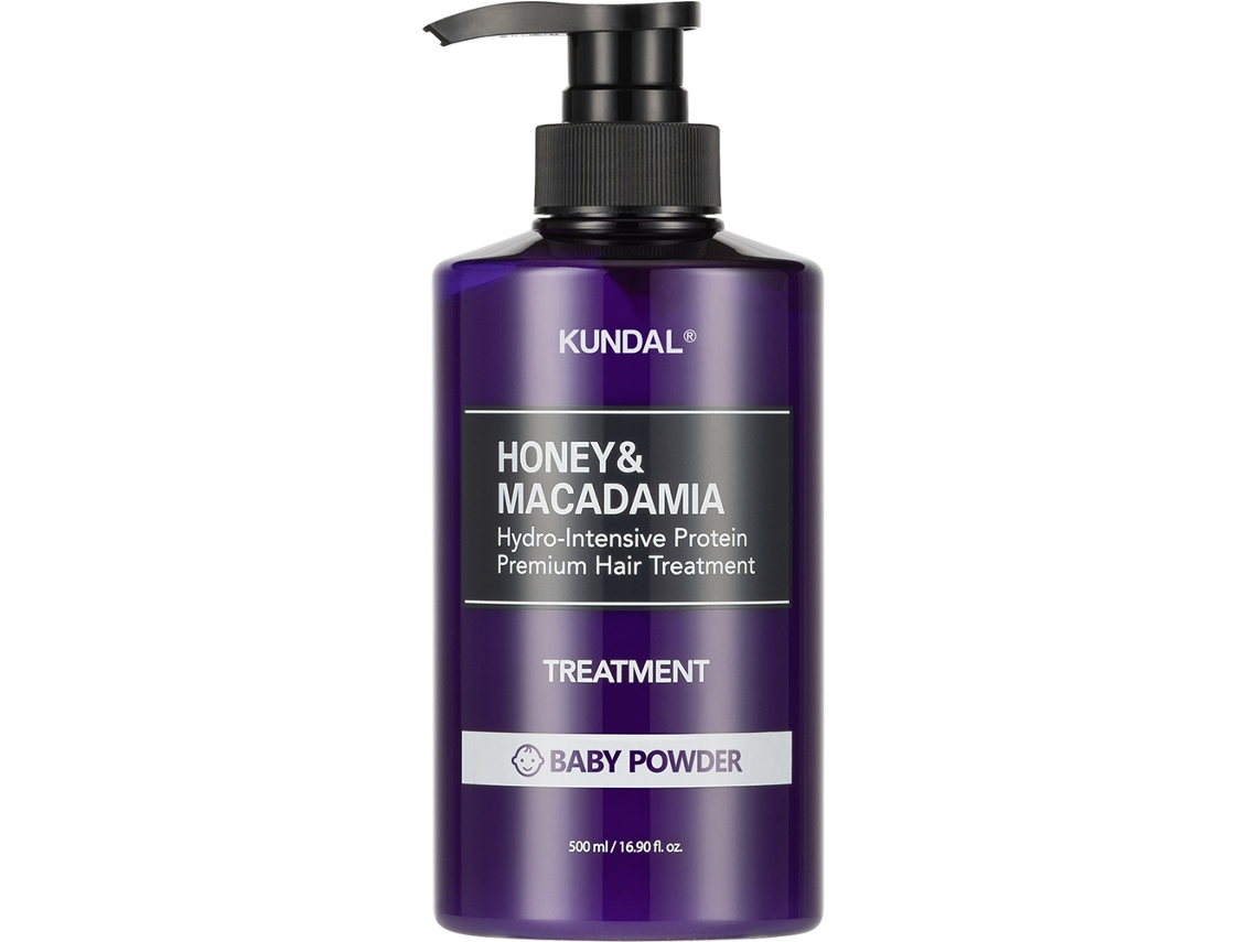 Kundal Máscara Capilar Honey Macadamia Baby Powder, 200 Ml