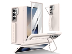 Capa Para Celular Com Suporte Para Lente Integrada E Alça De Pulso Para Samsung Galaxy Z Fold7