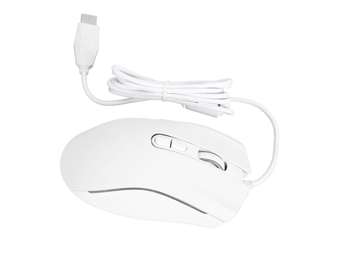 2026 rato Gamer com Fio de Dpi Ajustável e Iluminação Colorida