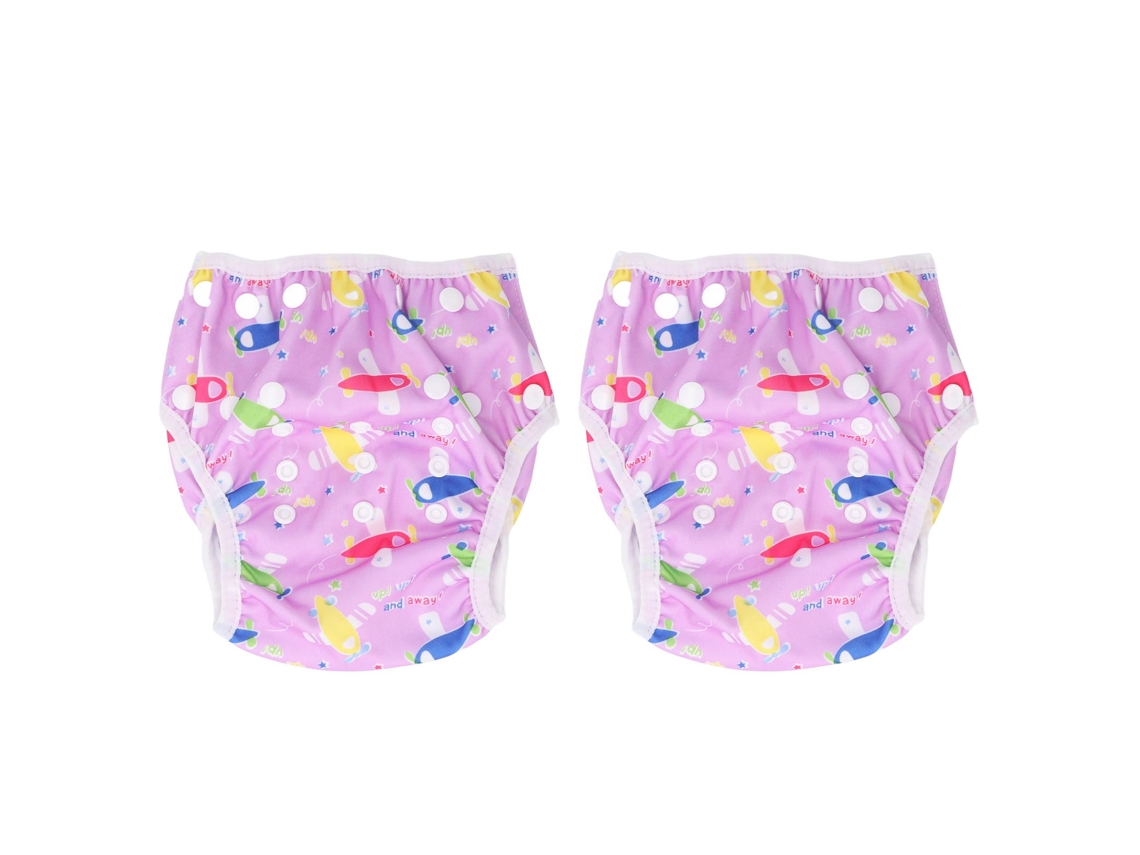 Calça fralda de natação para bebês, impermeável, ajustável, respirável e reutilizável, tamanho T19.
