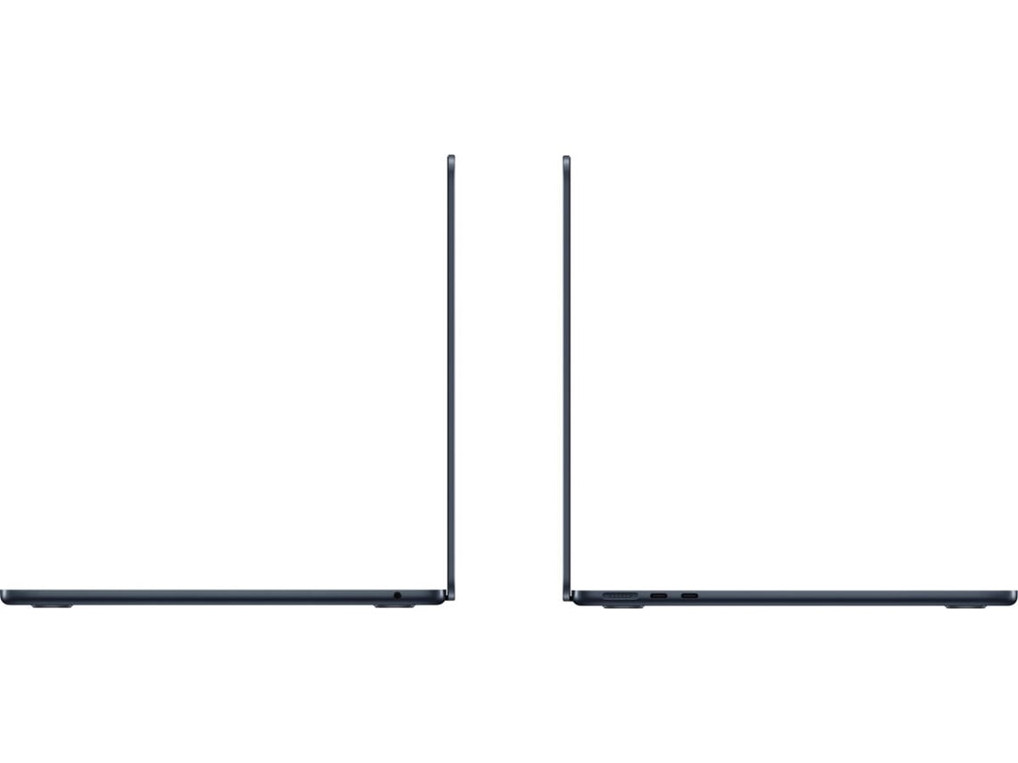 MacBook Air APPLE Meia-Noite (13.6'' - Apple M2 8-core - RAM: 8 GB - 256 GB SSD - GPU 8-core)