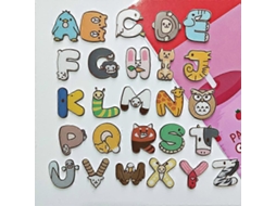 Rebe juguetes Magnéticos Letras Abc Animales Coloridos para Niños Pré escolares Juego Educativo Alfabeto Refrigerador
