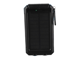 Power Banks Solares 20000mah Ip66 com Carregamento Rápido 3 Modos de Iluminação Bússola para Camping Viagens | S/MARCA
