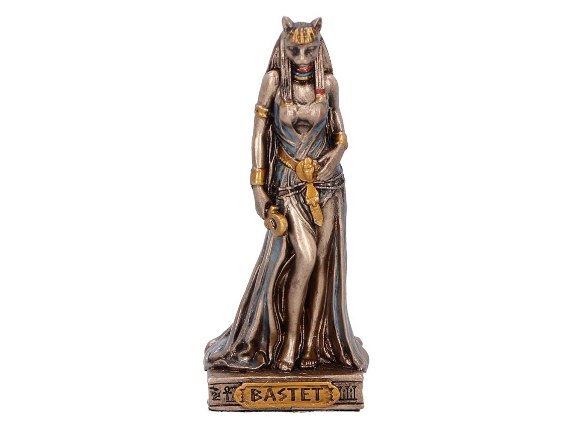 Figuras Pequena Bastet Deusa da Proteção 8,2cm By NEMESIS NOW (mini)