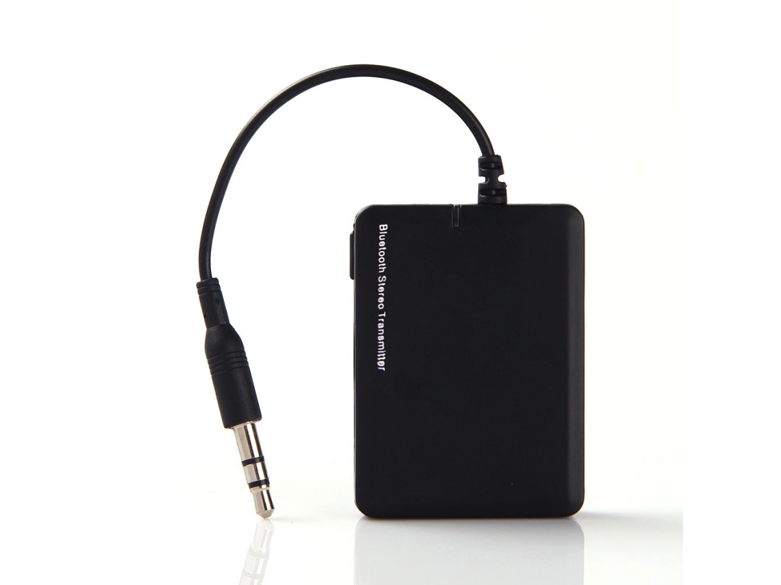 Aetheria transmissor de Áudio Bluetooth 3.5mm A2dp Estéreo para Tv Pc Mp3 Mp4 com Bateria Recarregável
