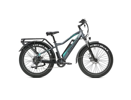 Bicicleta Elétrica Jobobike Robin 26’’ Para Adultos, Motor Bafang De 250 W, 48 V, 13 Ah