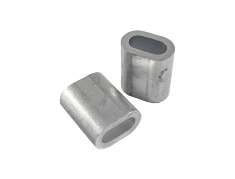 Casquillo aluminio din 3093-3mm b-200