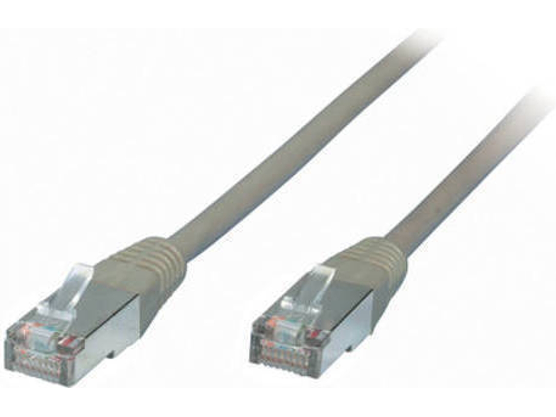 Cabo de Rede S-CONN (RJ45 - 2 m - Cinzento)