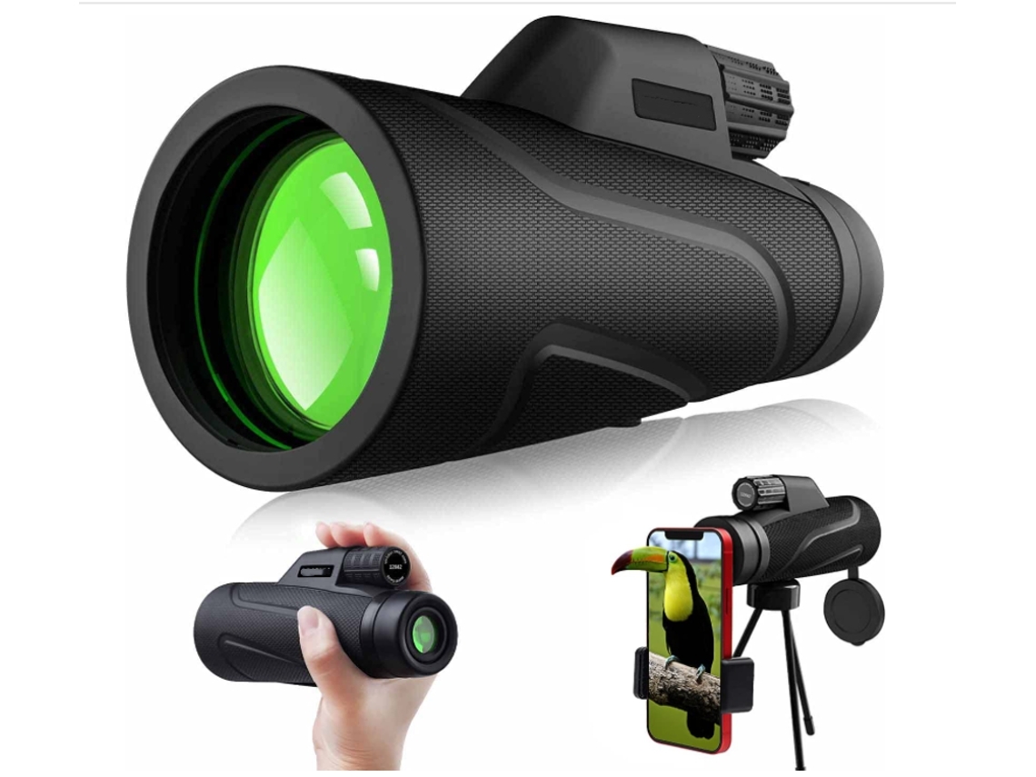 Óculos de Visão Noturna ENZONS 1080P Full Hd Infravermelho Ir Digital Escopo de Visão Noturna Suporte Cartão Tf 128Gb Preto-Preta