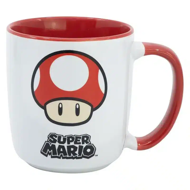 Taza De Ceramica Élite 380 Ml Super Mario Bros 75918 Stor P24stor
