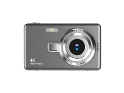 Câmera Digital 1080p Tela Tft De 2.4 Polegadas Zoom 16x Câmera Ccd Compacta Cinza Gertiz