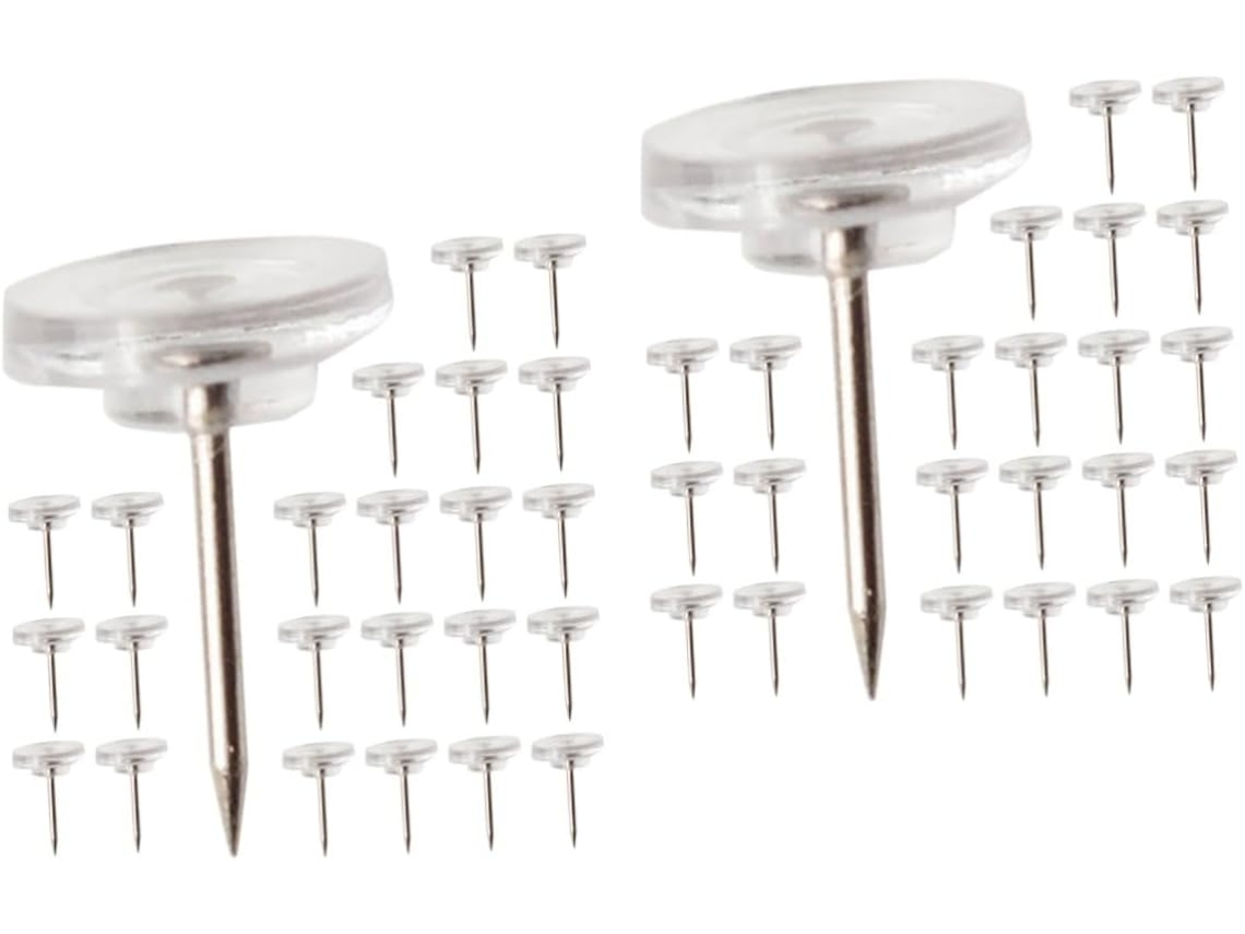 Série 2 Tachinhas Planas Em Formato De I Para Parede Quadro-negro