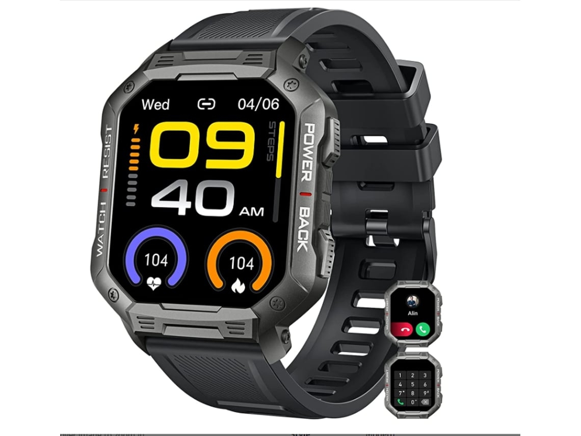 Smartwatch ENZONS Preto