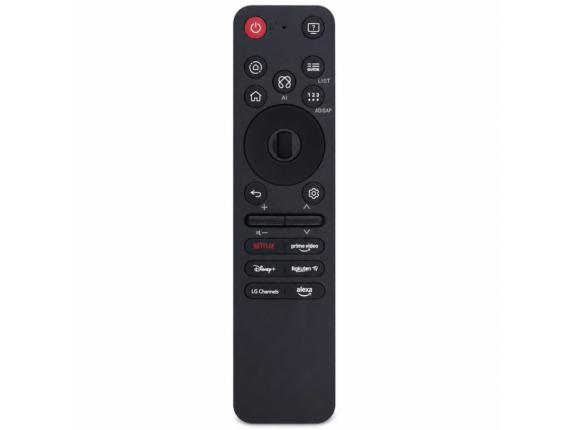 Comando Remoto Com Voz E Ponteiro Compatível Com Tvs Lg Mr25ga Akb76046603 Com Botão Rakuten Tv_zhd