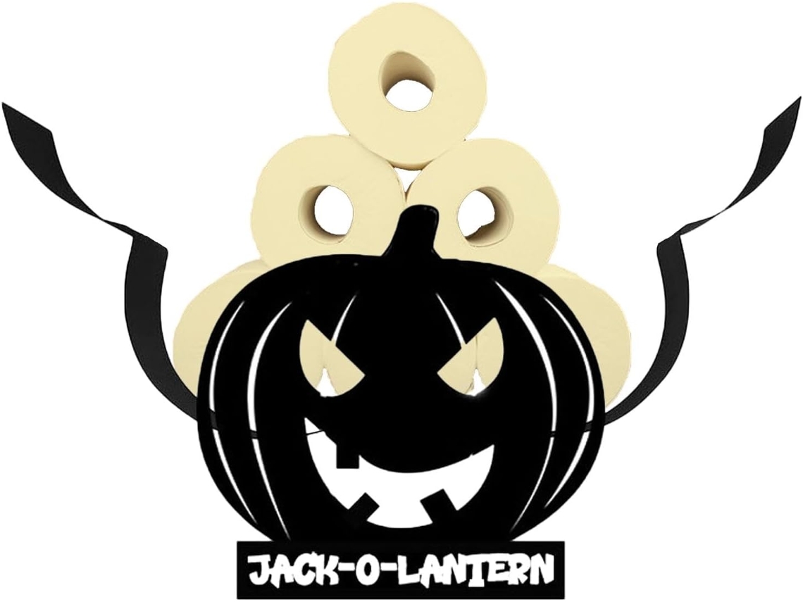 Porta-papel Toalha De Halloween | Porta-papel Higiênico | Fantasmagórico |