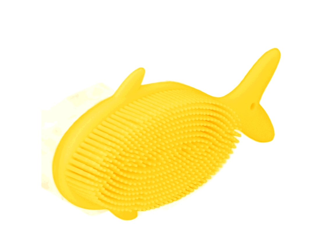 Escova de Banho para Bebê Silicone | S/MARCA