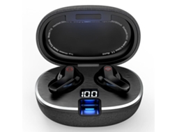 Auriculares Sem Fios Bluetooth Som Estéreo Cancelamento De Ruído Graves Reforçados Lurelia