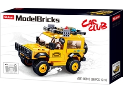 Blocos de Construção SLUBAN Model Bricks Defender Trophy 288 Pcs (Idade Mínima: 6 Anos - 38 x 23,7 x 6,7 cm)