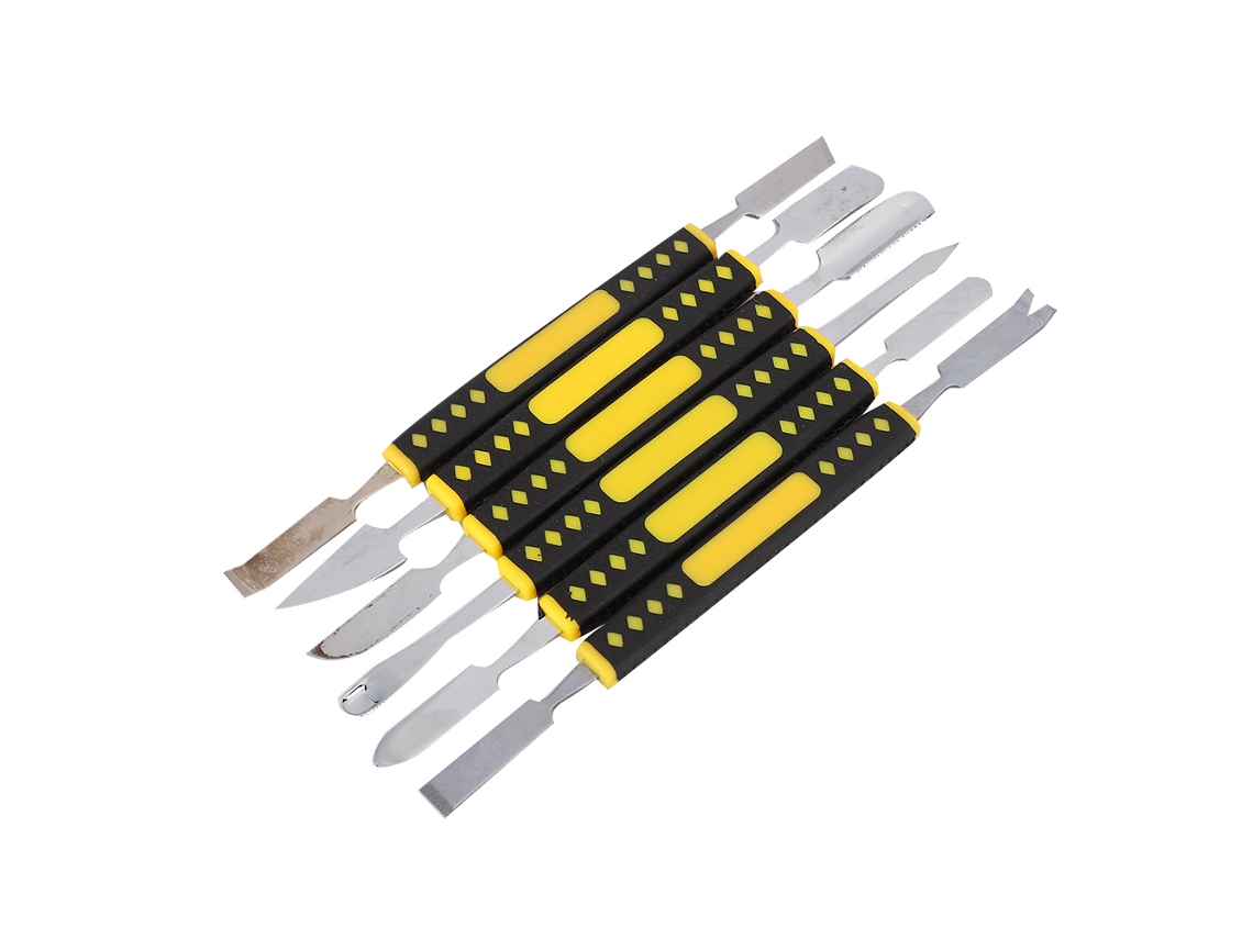 6pcs/set Spudger Ferramenta de Abertura para Reparo de Celular e Relógio em Aço Inoxidável
