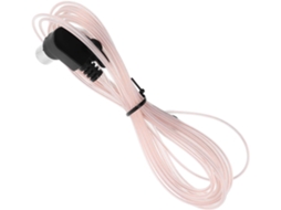 Antena De Rádio Angular Ant-108 De 2 M Para Fm E Md, Com Cabo De Cobre E Ferro Revestido Com Pvc.