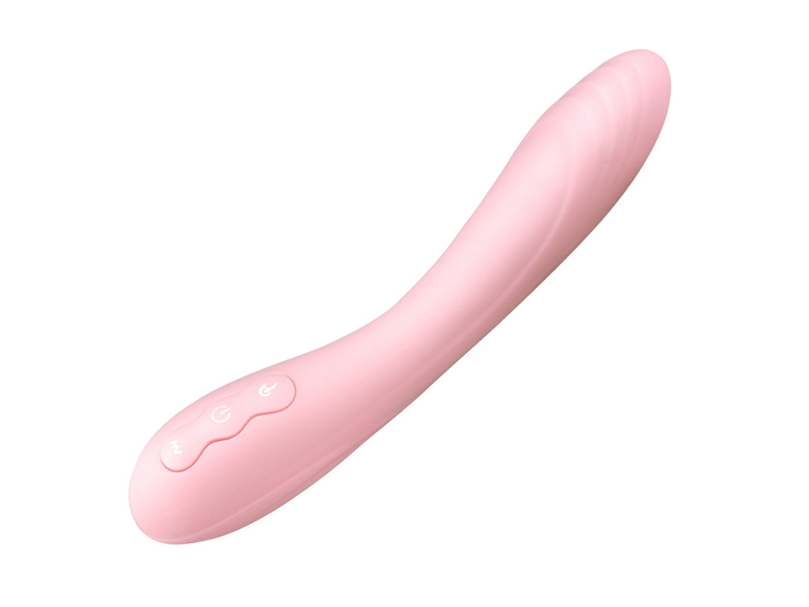 Vibrador De Massagem De Silicone Aquecvel De 10 Frequncias Para Mulheres (rosa) Yizhood