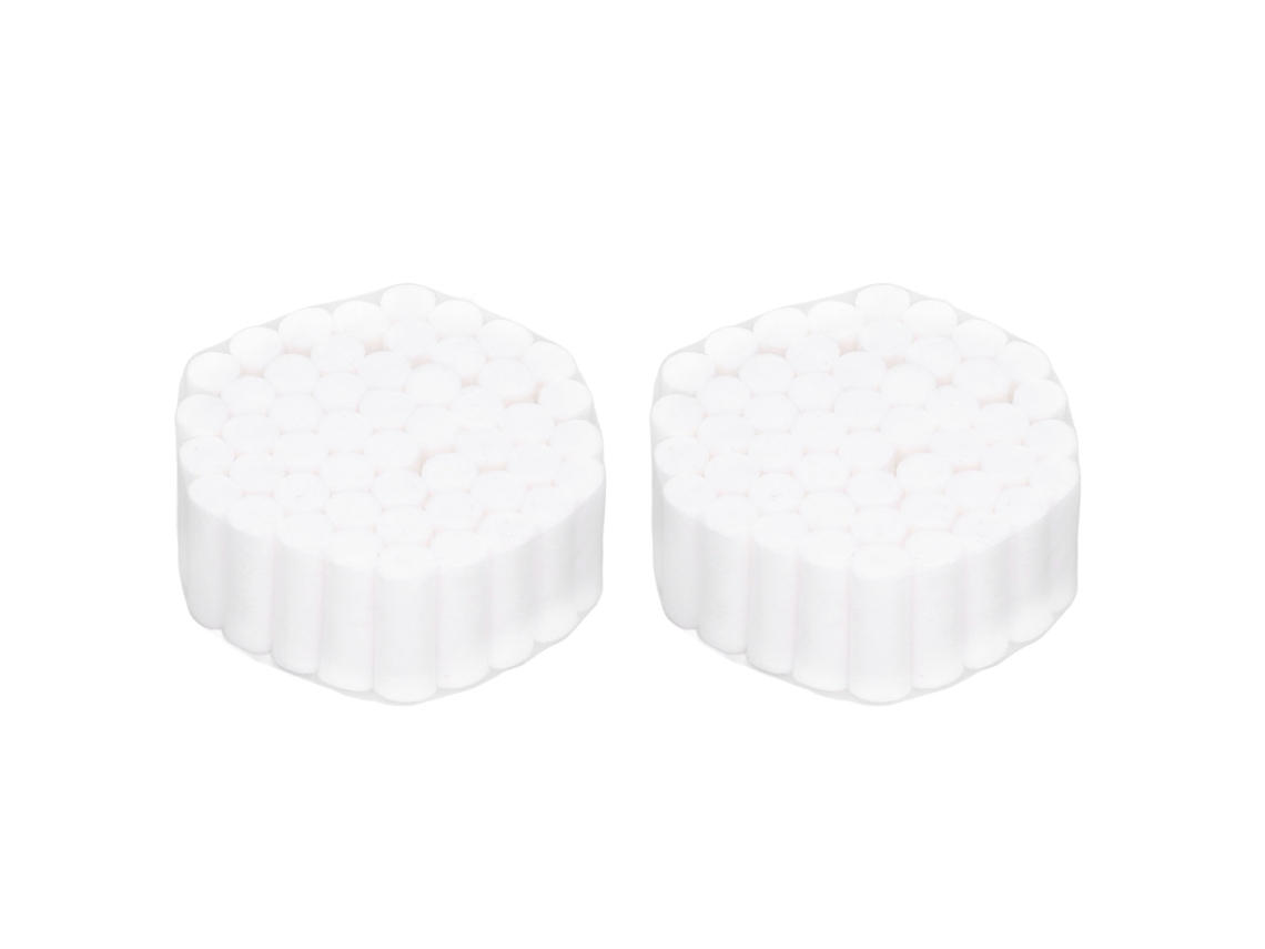 Mali 100pcs Bola de Algodão Rolada Absorvente para Sangramento Bucal Nasal e Odontológico