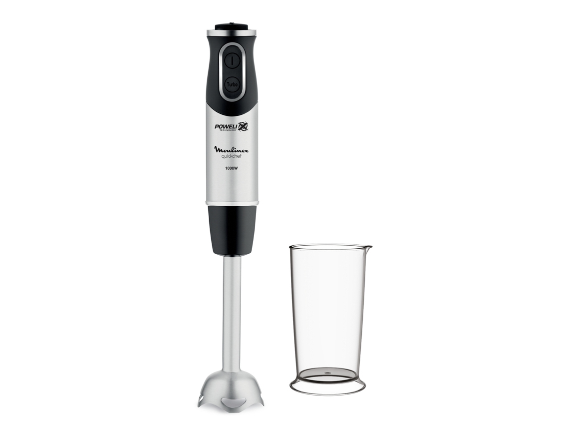 Varinha Mágica MOULINEX Quickchef DD65A810 (1000 W - Preto e Inox)