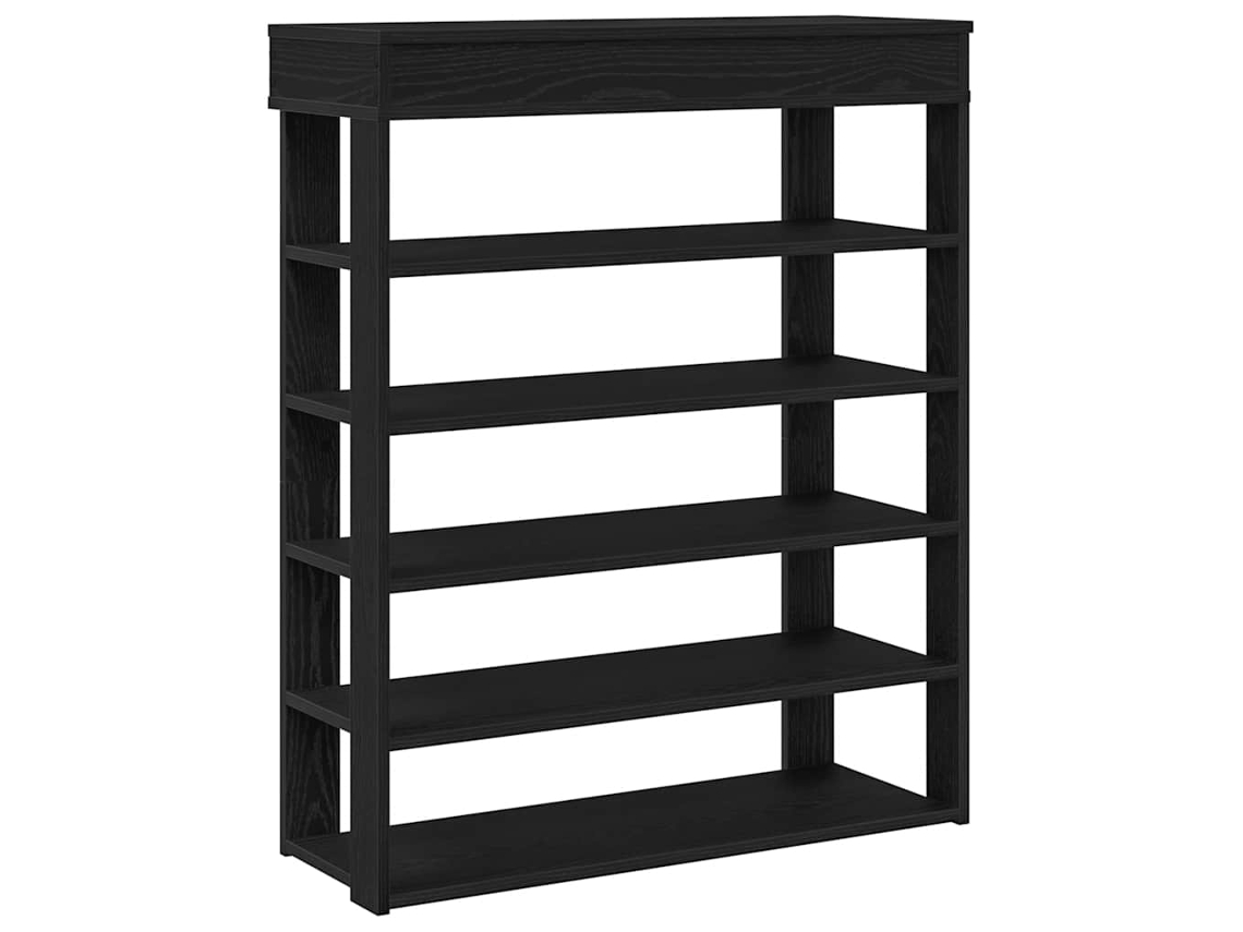 Sapateira 80x30x98 Cm Derivados de Madeira Preto MAISON EXCLUSIVE