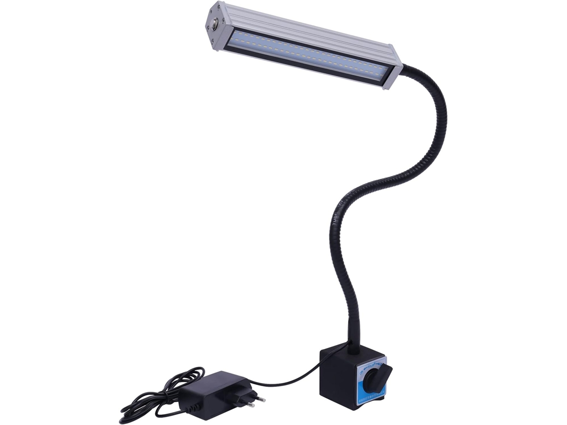 Luz De Trabalho Led Cnc Flexível À Prova D Água Preta 10w Para Artesanato, Usinagem Cnc E Bancada De Trabalho
