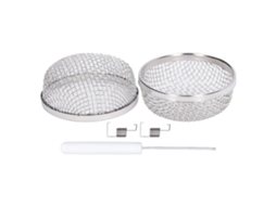 Capacete Vento Aquecedor de Água Rv Inox 2 Unidades