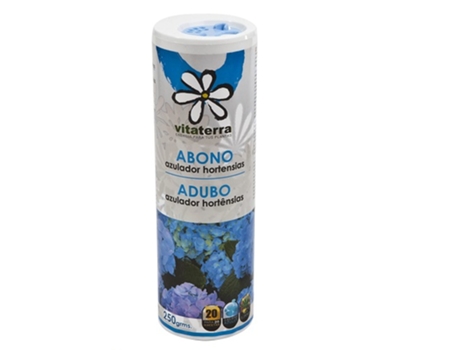 VITATERRA Abono Azulador de Hortensias Talquera 250 Gr