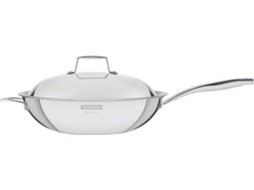 Wok TRAMONTINA 5,2L (580x345x174 mm - Aço Inoxidável)