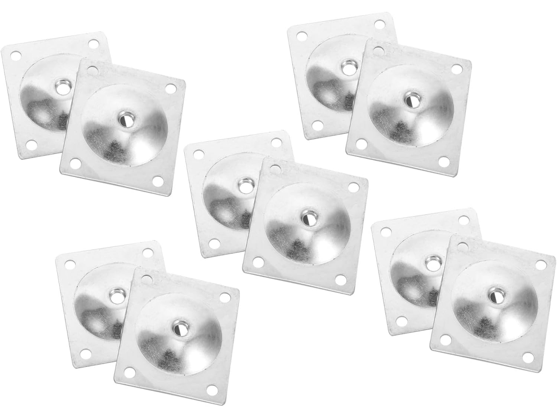 Conjunto de 10 Ferro - Acessório para Móveis e Decoração Residencial CHABERLU