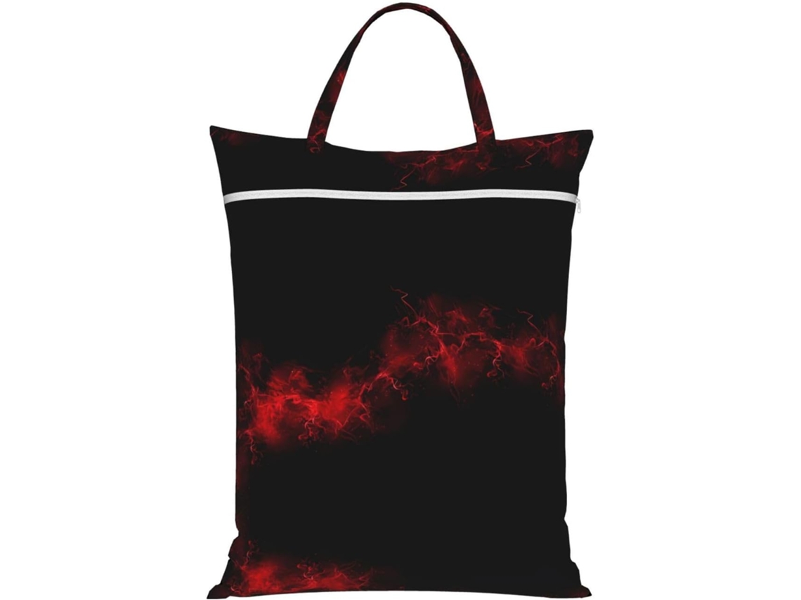 Saco De Roupa Suja De Viagem Explosion Burst Com Zíper E Alça