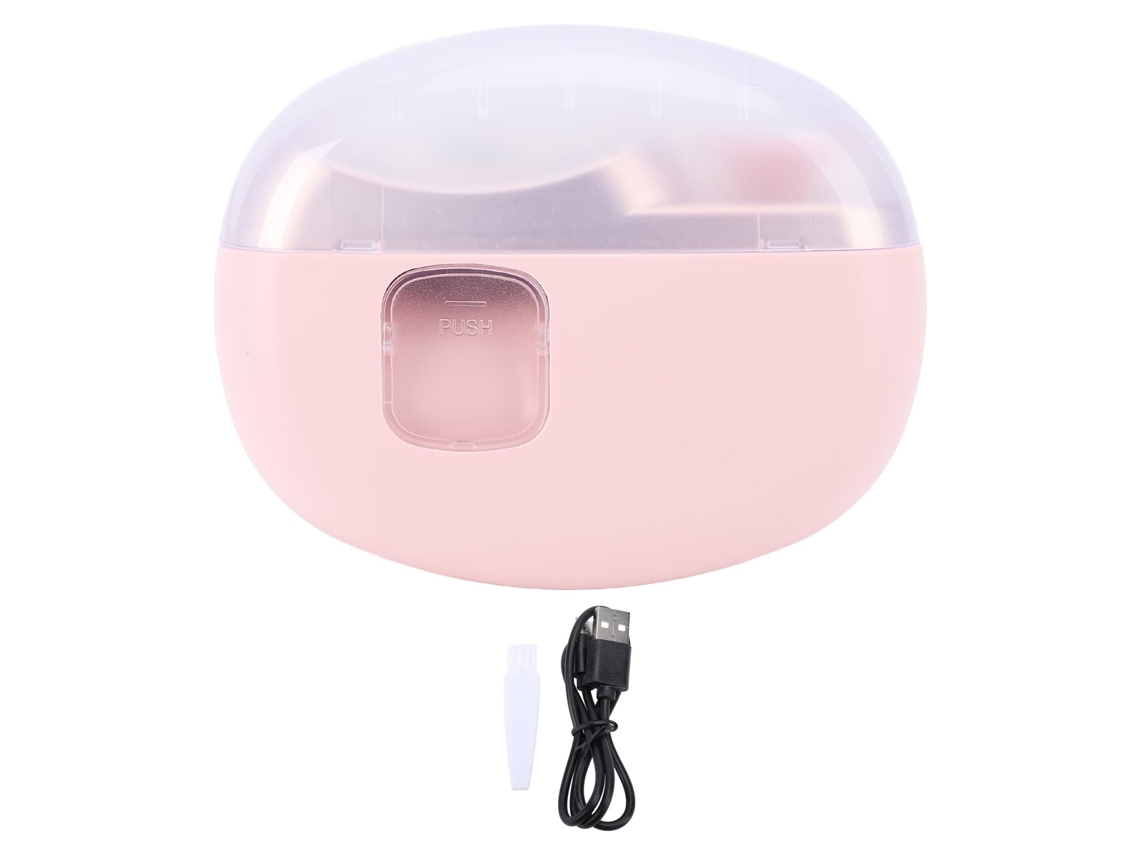 Primerox lixadeira Elétrica de Unhas Multifuncional com Velocidade Ajustável Anti splash Rosa