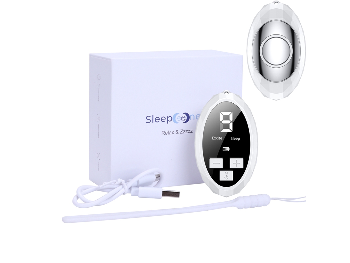 Aparelho Para Dormir, Alivia Insônia E Ansiedade, Dispositivo Portátil Com Pulsos Para Dormir, Dispositivo De Microcorrente Para Dormir Branco Sfushos