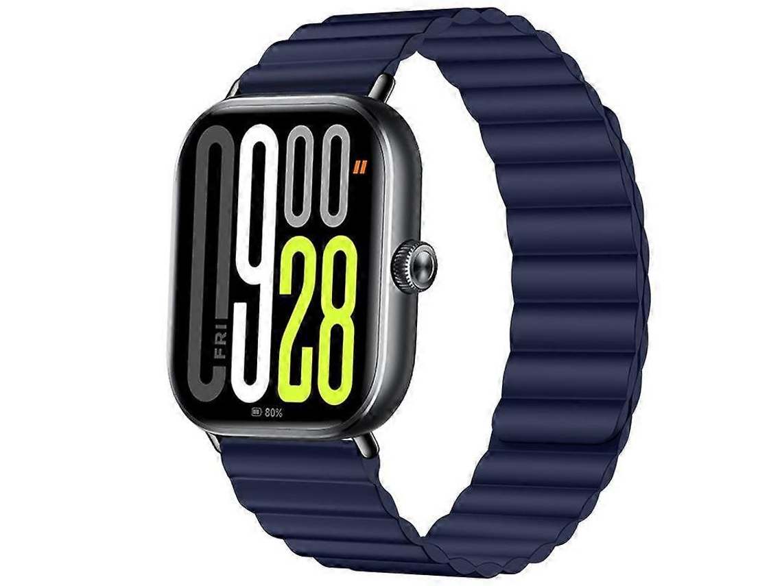 Pulseira De Silicone Macio Com Fecho Magnético Para Redmi Watch 6/5 / Xiaomi Smart Band 9 Pro