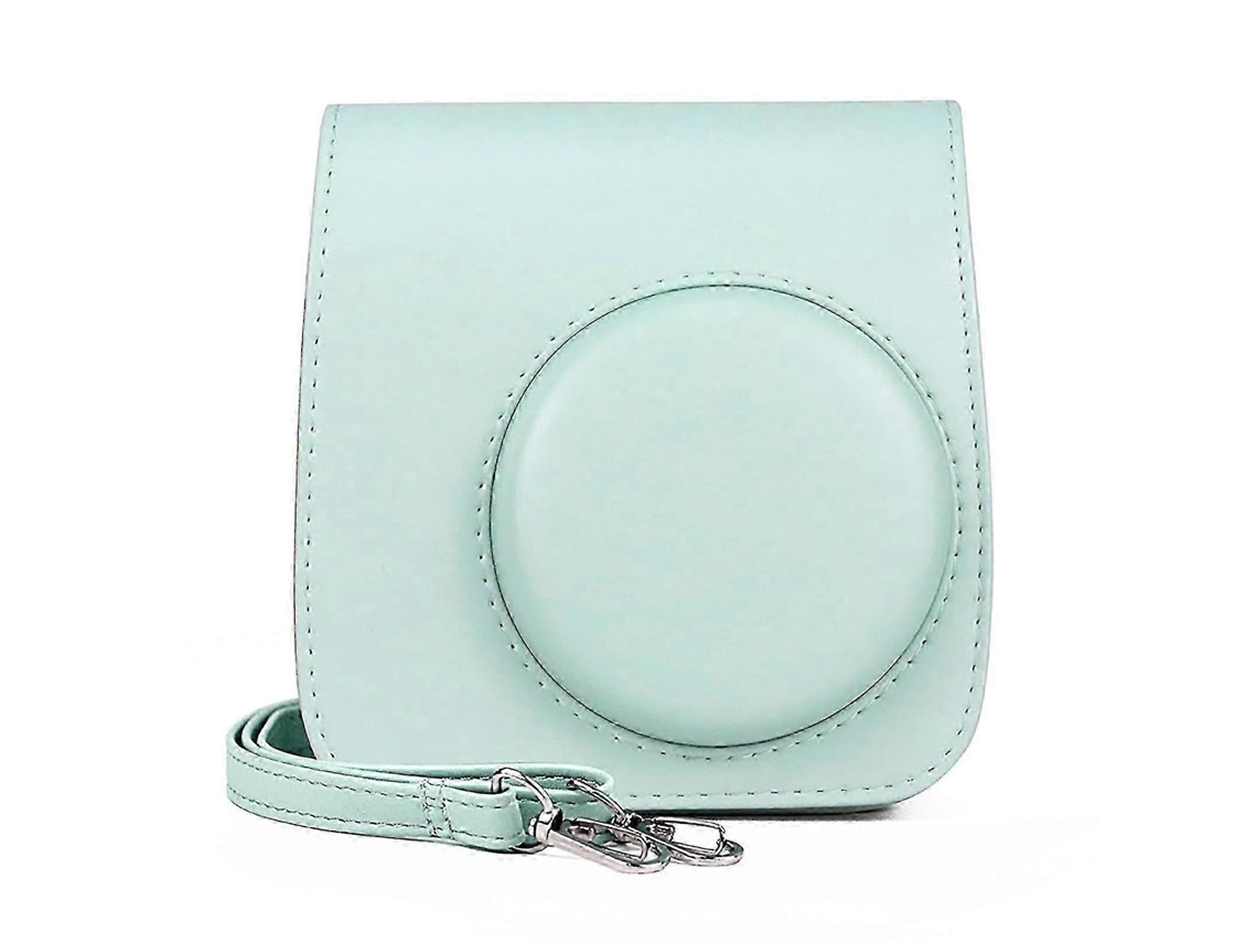 Bolsa Para Câmera Portátil Mini Digital À Prova De Choque E Arranhões, Com Revestimento Retrô Em Couro Sintético, Compatível Com Instax Mini 7+.
