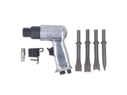 Kit De Pala Neumática 4500bpm 41mm Alfiler 1/4in Pt Entrada 3/8in Tubo Ingesta Conjunto De Cincel Aire Industrial