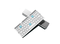 Teclado Dobrável B.o.w Mini, Teclado Portátil Sem Fio Recarregável Ly Ebike