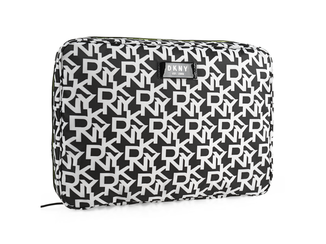 Bolsa organizadora de bagagem DKNY DKNY-922 Cubos de embalagem exclusivos logotipo preto (35X25x8 cm)