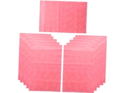 Pacote Com 100 Sacolas Menstruais Para Meninas, Sacolas Rosa Com Fecho Autovedante E Hermético Gokoco