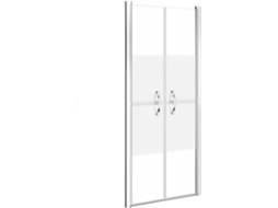 Shower Door, Shower Doors Vidaxl Prateado Vidro (76 X 190 Cm)