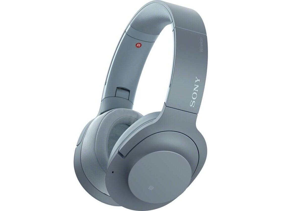 Auscultadores Bluetooth SONY Whh900Nl (Over Ear - Microfone - Azul)
