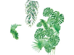 Adesivo De Parede Verde, Decoração De Parede Autoadesiva, Adesivos De Papel Removíveis